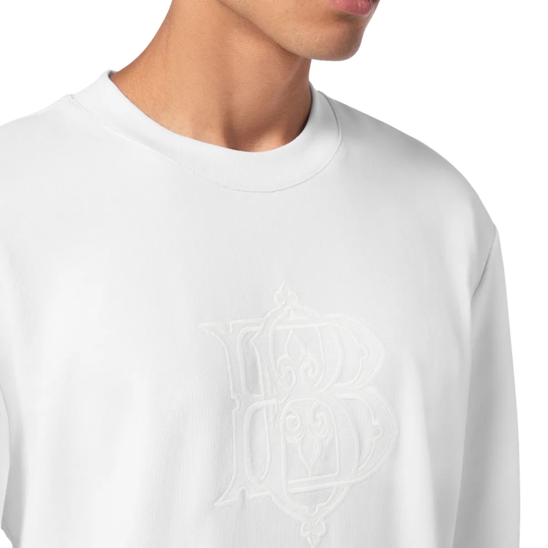 BILLIONAIRE Top Sweatshirt weiss(Image 4)