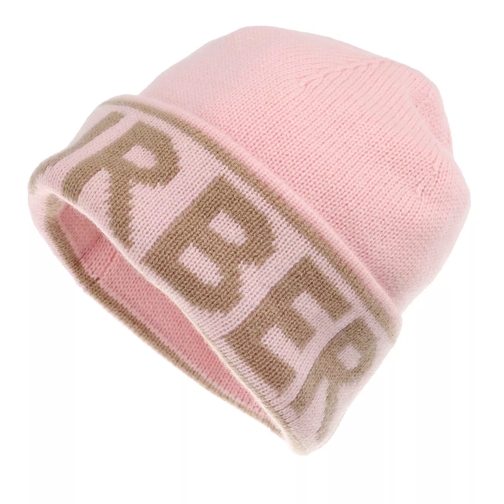 Burberry Logo Beanie Candy Pink Lång sjal över axlar