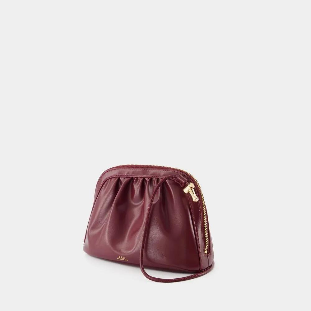 A.P.C. Shopper - Bourse Ninon Crossbody - Synthetic - Burgundy - Gr. unisize - in Rot - für Damen