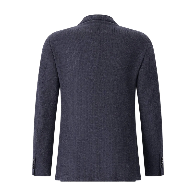 Lardini Anzugjacke Sakko aus Seidenmix blau(Image 2)