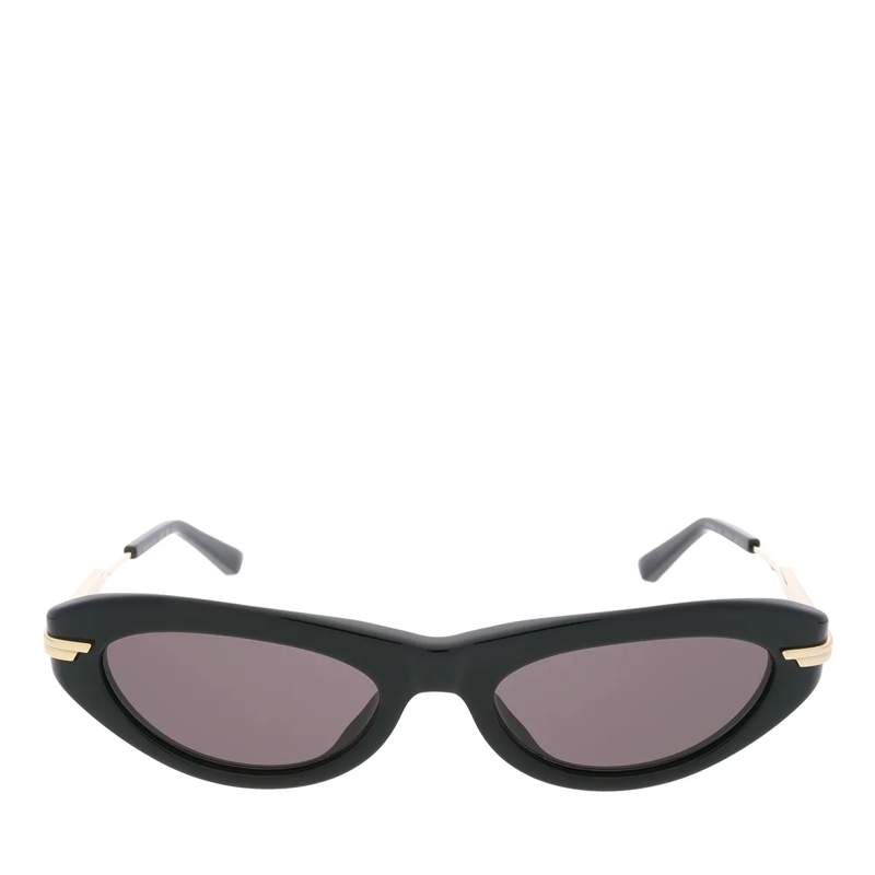 Bottega Veneta Lunettes de soleil BV1368S-001 Black-Gold-Grey(Image 3)