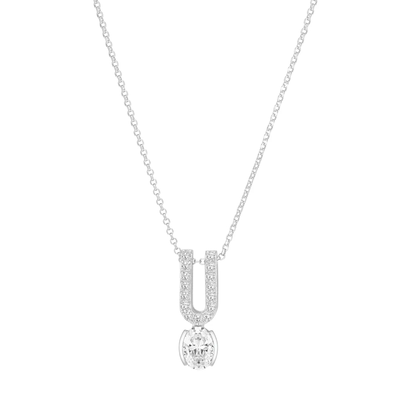 Sif Jakobs Jewellery Collier moyen Ellisse Carezza Kette Silber