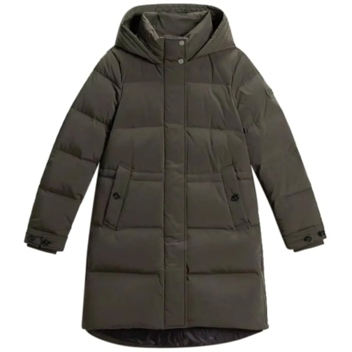 Woolrich Veste de transition Alsea Puffy Military Green Parka Green grün