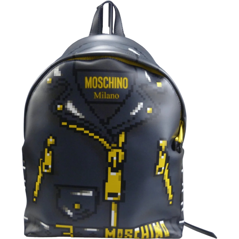 Moschino Rucksack ZAINO multicolor in pelle mehrfarbig