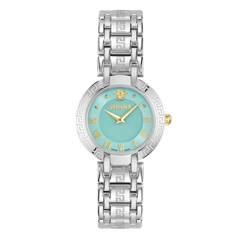 Versace Quarzuhr Quarz-Analoguhr Versace Antlia silber