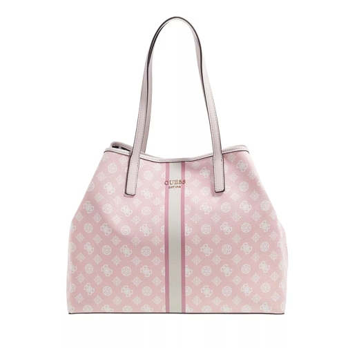 Guess Vikky Large Tote Pink Logo Multi Tote