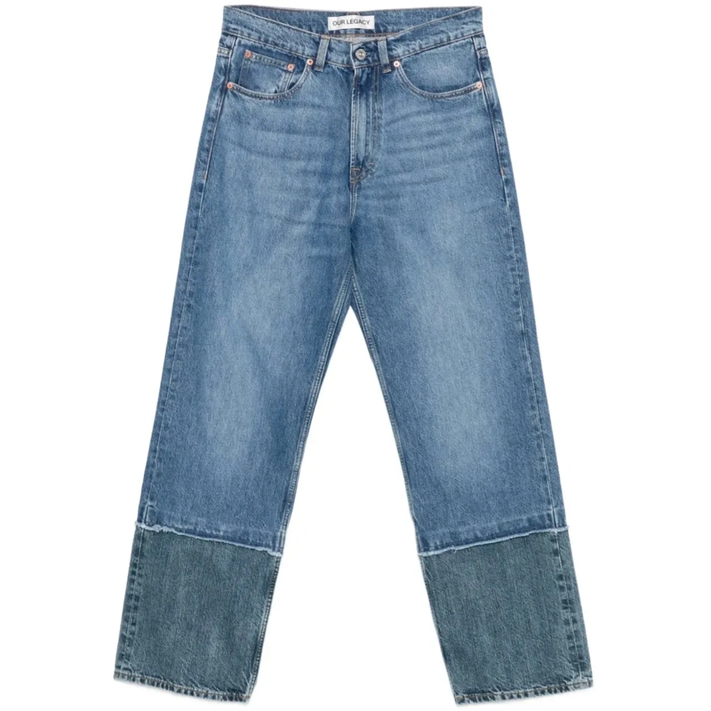 Our Legacy Slim-Fit-Jeans Third Cut Shelly Wash mehrfarbig