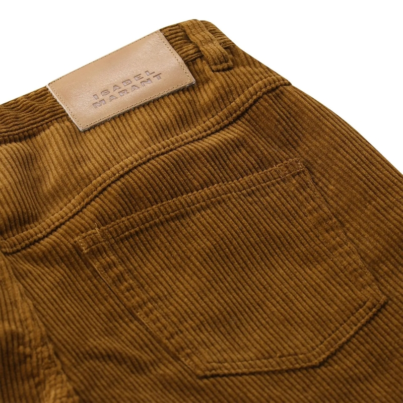 Isabel Marant Cordhose Cordhose Ruthie braun(Image 4)