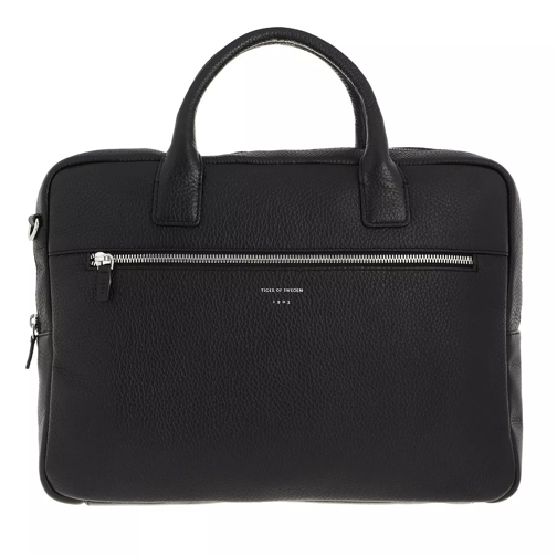 Tiger of Sweden Medium Leather Travel Bag Valigetta per laptop