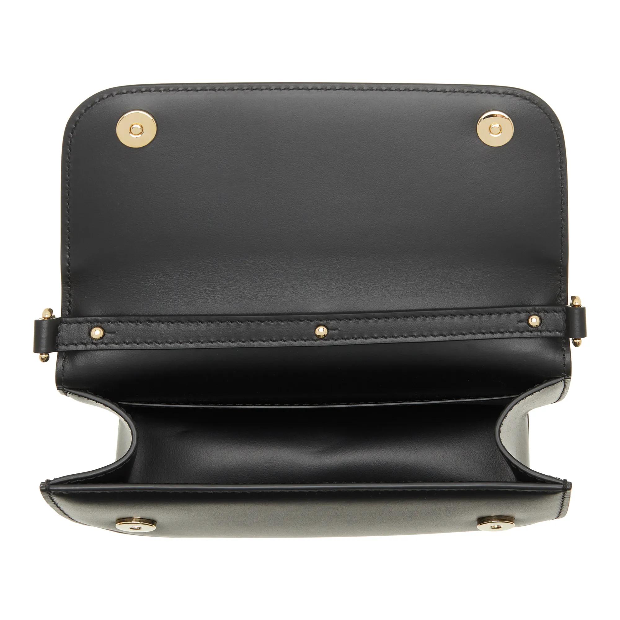 Dolce&Gabbana Crossbody bags Vitello Liscio in zwart