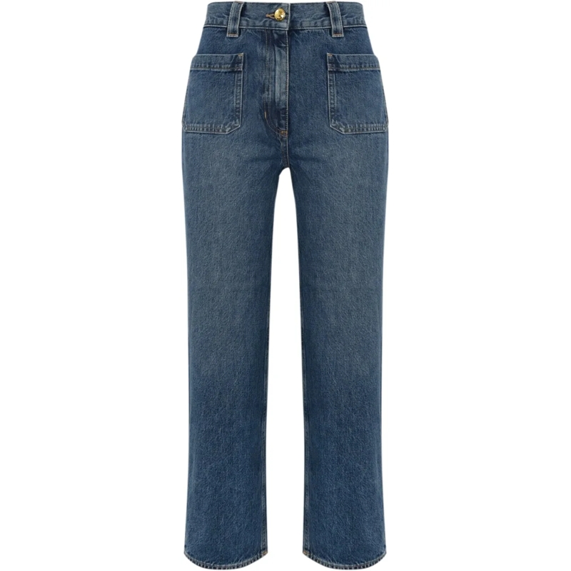 Elisabetta Franchi  Trousers Blue Vintage blau
