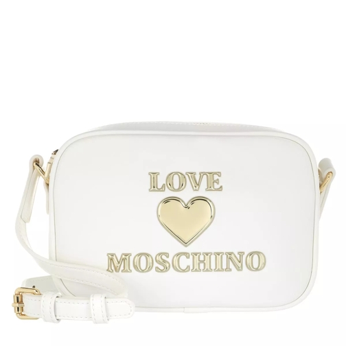 Love Moschino Borsa Pu  Bianco Camera Bag