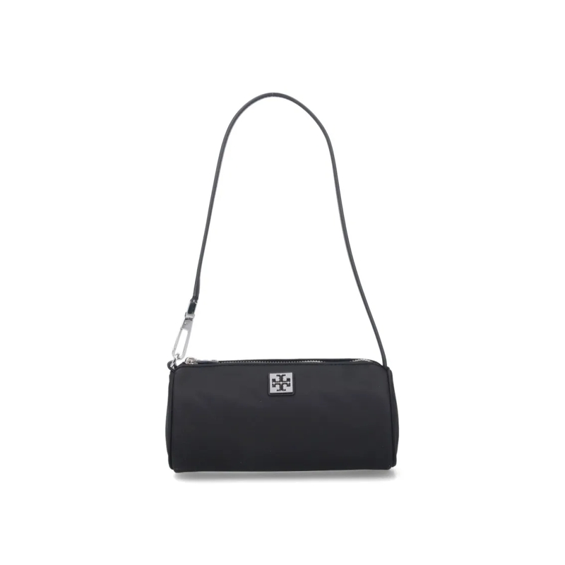 Tory Burch Schultertasche Nylon Shoulder Bag With Adjustable Strap Black