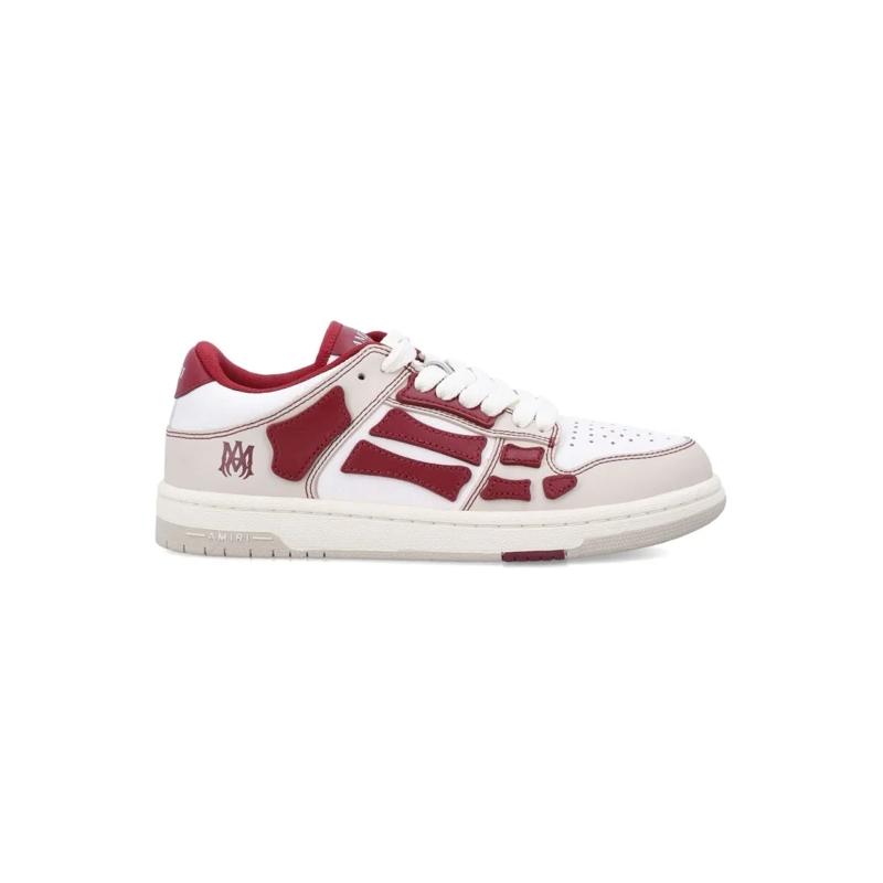Amiri Lage-top sneaker Varsity Skel Top Low Woman"S Sneakers White
