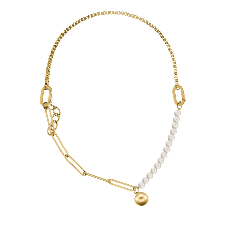 Liebeskind Berlin Armband Edelstahl The Material Mix gold(Image 4)