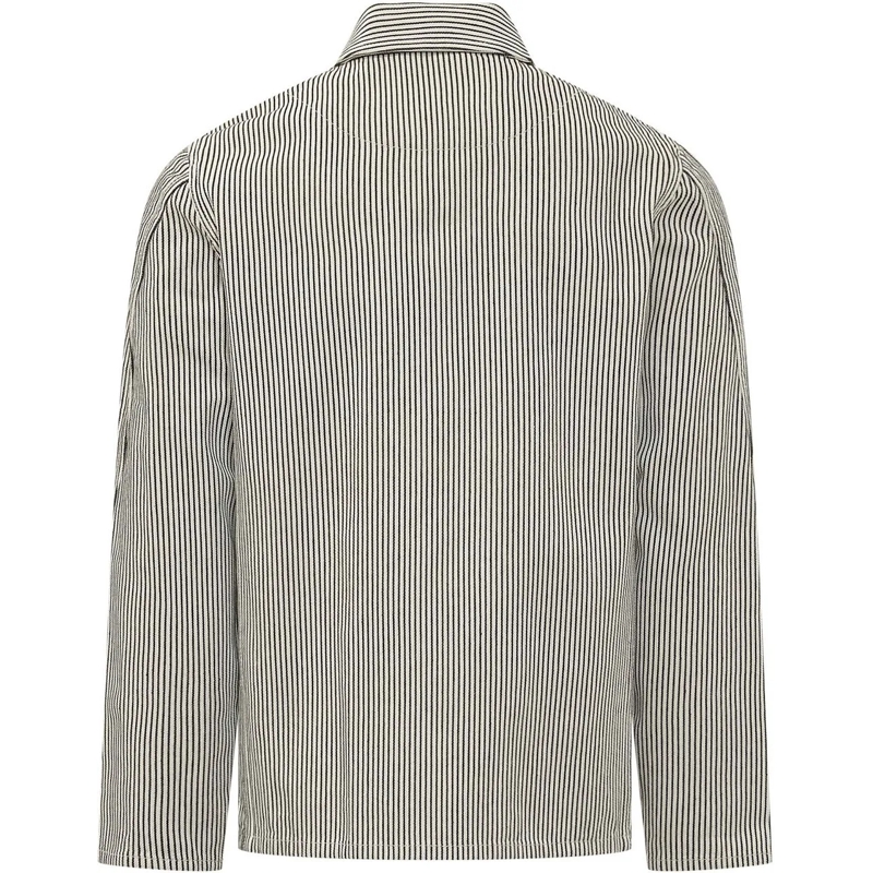 Givenchy Doudoune Giacca Workwear a Righe grau(Image 2)