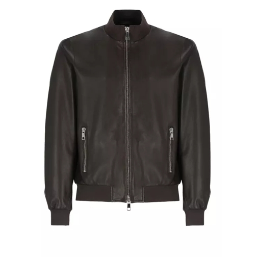 The Jack Leathers Brown Leather Jacket Black 