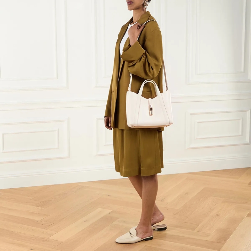 Furla Tote Furla Goccia S Tote Panna(Image 3)