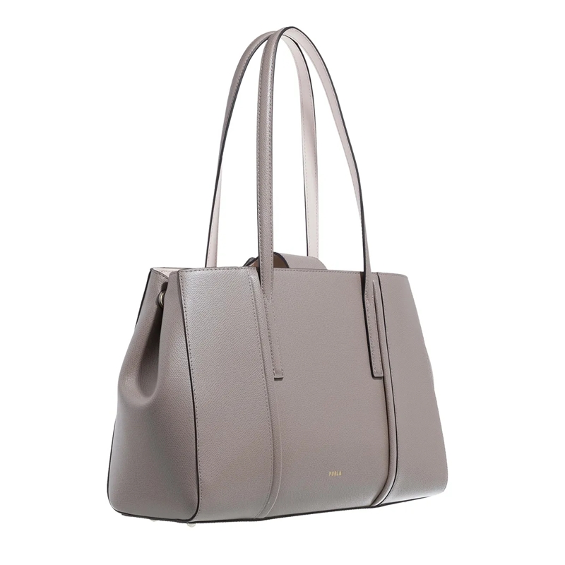 Furla Tote Furla Riva L Tote Stucco Gray(Image 3)