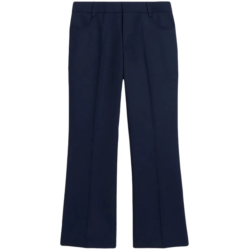 AMI Paris  Trousers Bleu Nautique blau