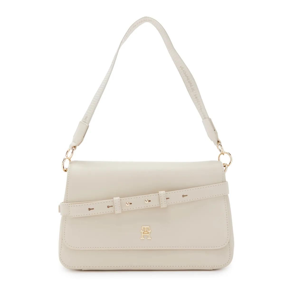 Tommy Hilfiger Crossbody Bags - Tommy Hilfiger Chic Beige Schultertasche AW0AW1668 - Gr. unisize - in Beige - für Damen