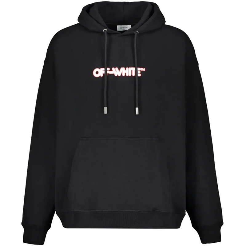 Off-White Legeres Oberteil Off-White Logo sweatshirt schwarz