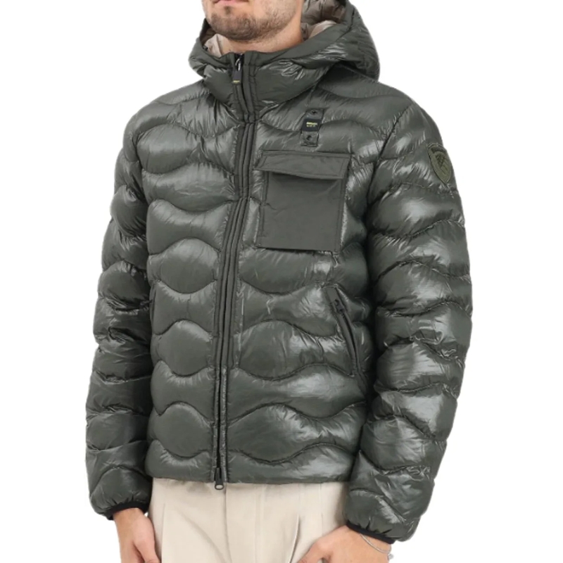 Blauer Daunenjacke Coats Tiglio mehrfarbig