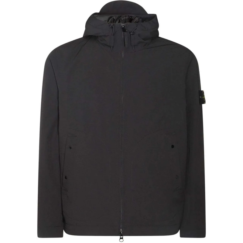 Stone Island Parka Coats Black schwarz
