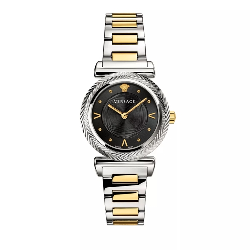 Versace V-Motif Watch Bicolor Quartz Horloge