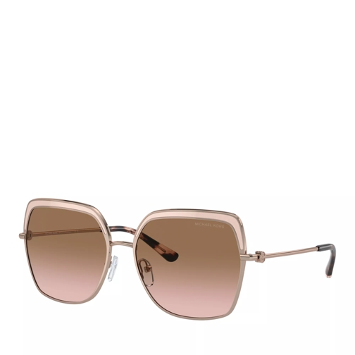 Michael Kors 0MK1141 Rose Gold / Pink Insert Sunglasses