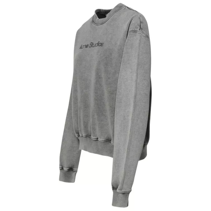 Acne sweatshirt grey hot sale
