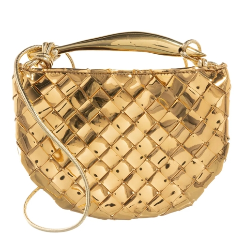 Bottega Veneta Crossbody Bag Mini Sardine Bag Gold