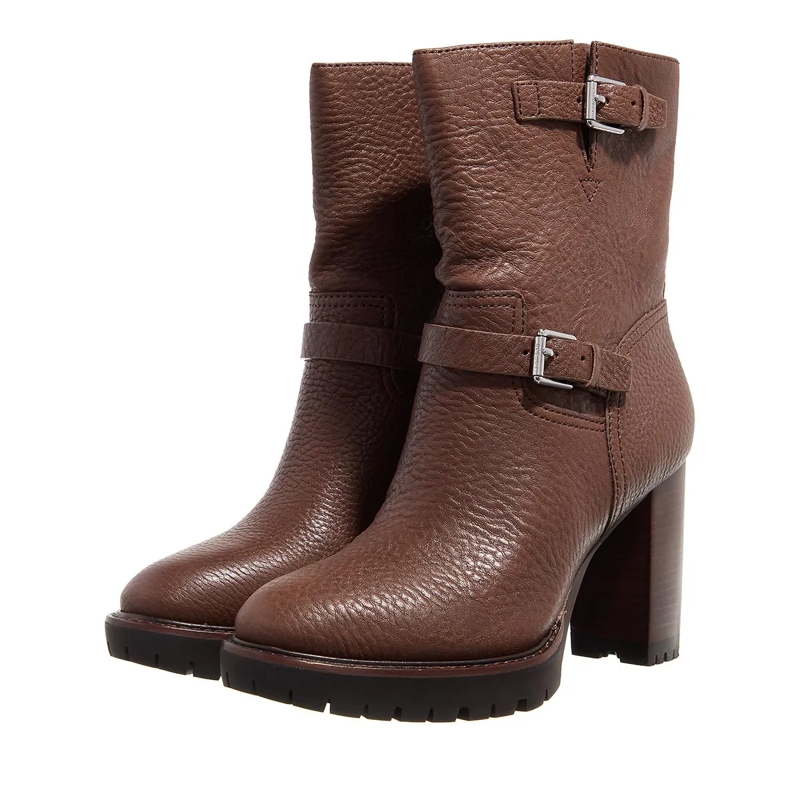 Lauren Ralph Lauren Stiefeletten Lyvia Boots Mid Boot Dark Mahogany