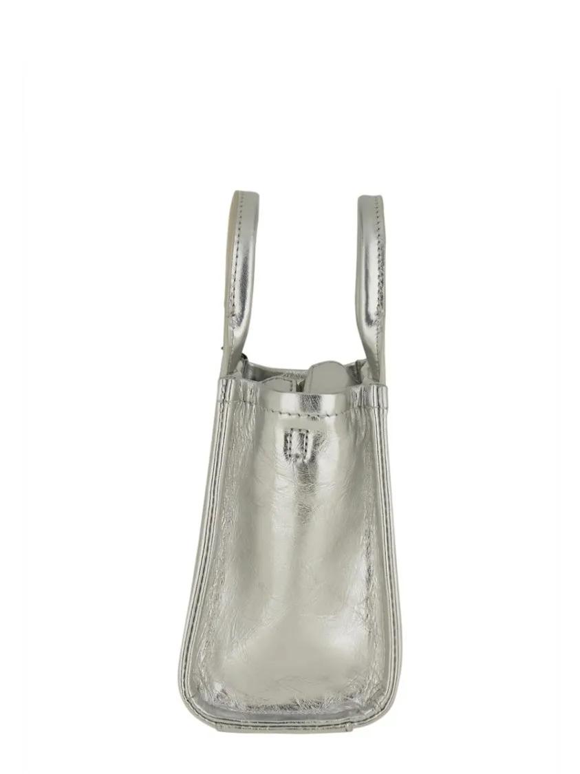 Marc Jacobs Shoppers & Totes The Tote Mini Bag in zilver