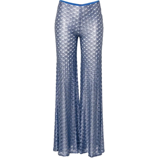 Missoni Pantalons trousers lightblue blau