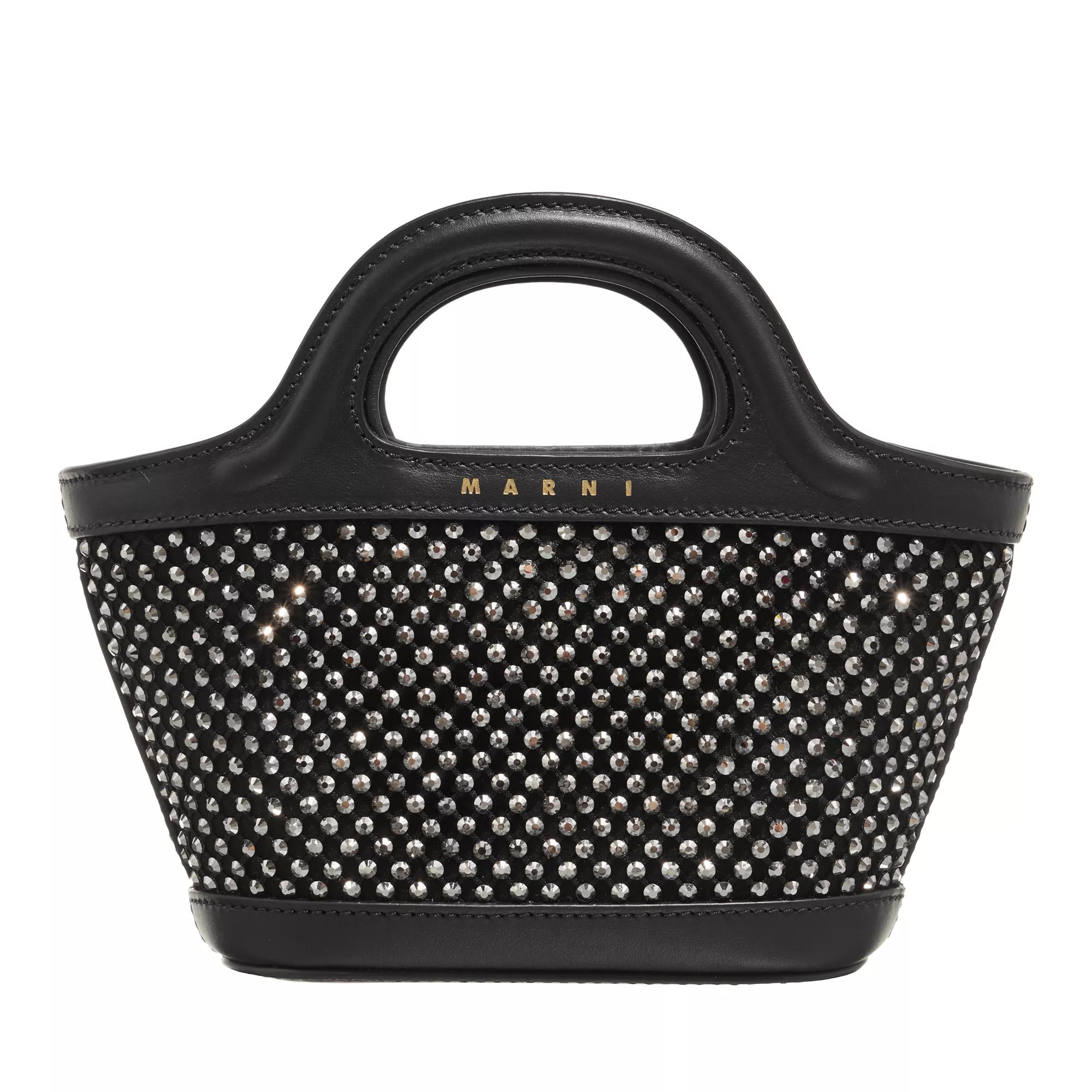 Marni Tote - Tropicalia Micro - Gr. unisize - in Schwarz - für Damen