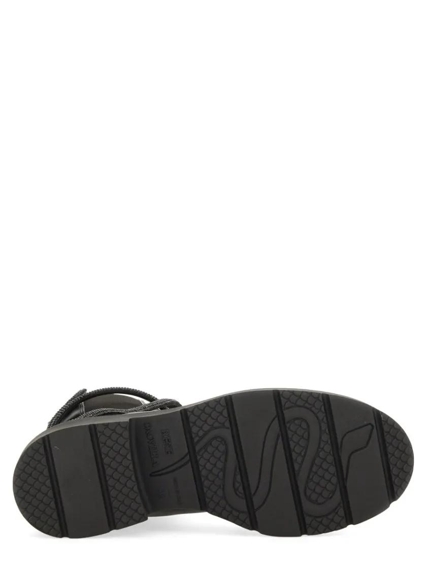 Thumbnail - René Caovilla Stiefel - "Biker Cleo Combat" Boot - Gr. 40 (EU) - in Schwarz - für Damen