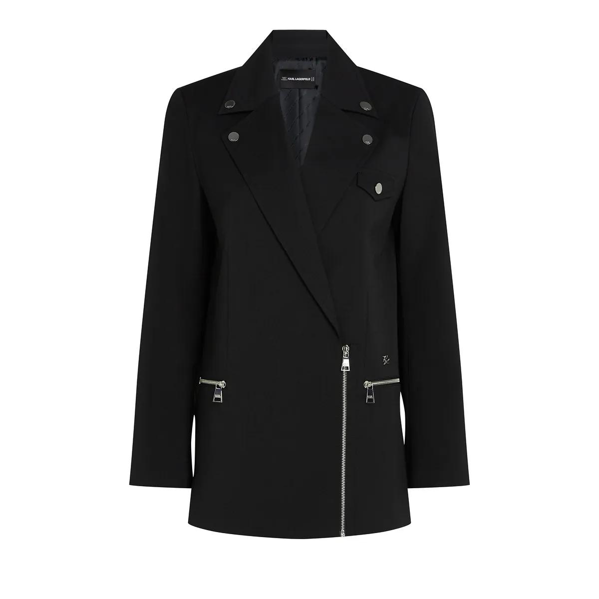 Thumbnail - Karl Lagerfeld - BIKERBLAZER - Größe 38 - schwarz