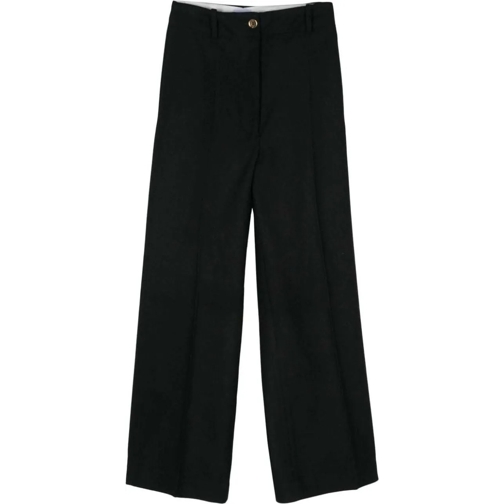 Patou Broeken Trousers Black schwarz