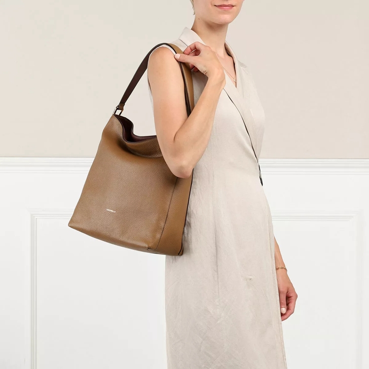 Coccinelle Liya Handbag Nocciola Carruba Hobo Bag