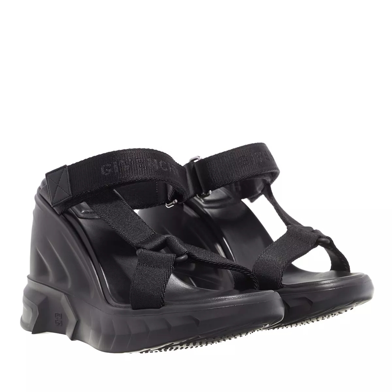 Givenchy Slides Marshmallow Sandals Black