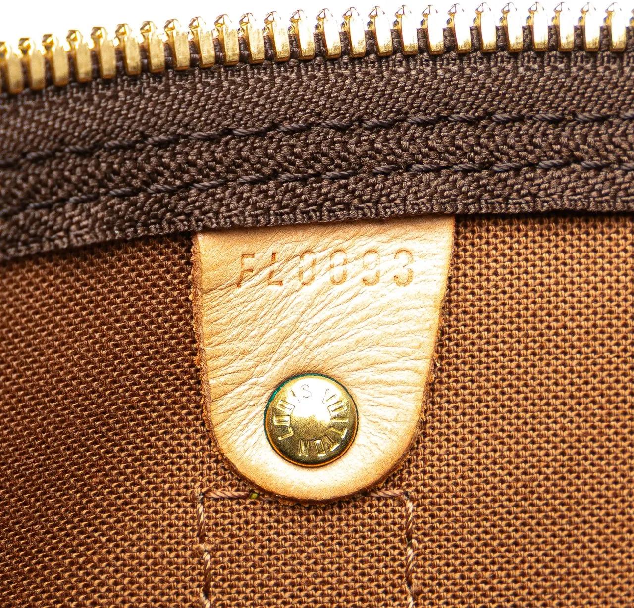 Thumbnail - Louis Vuitton Weekender - Monogram Keepall Bandouliere 55 - Gr. unisize - in Braun - für Damen