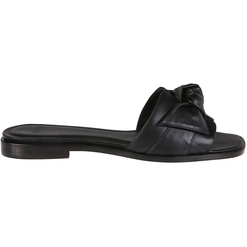 ALEXANDRE BIRMAN Slide Maxi Clarita Square Flat Sandals Black schwarz