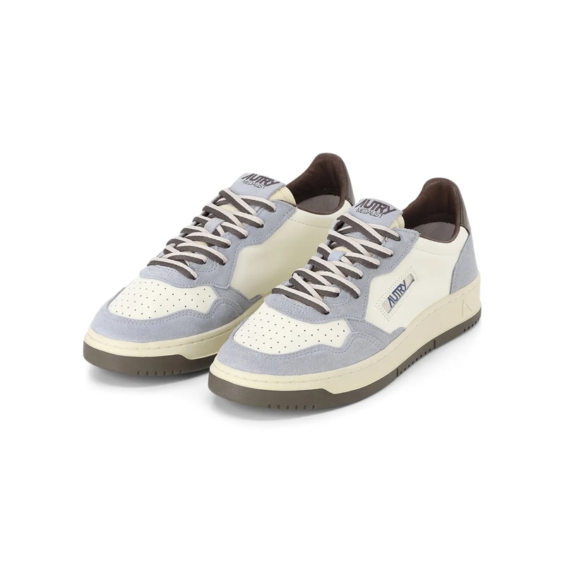 Autry International Schnürschuhe Sneaker Medalist Low weiß