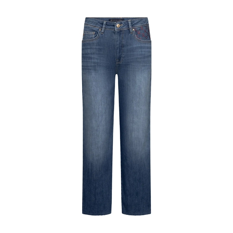Raffaelo Rossi Jeans Straight-Leg Jeans Kira 6/8 blau
