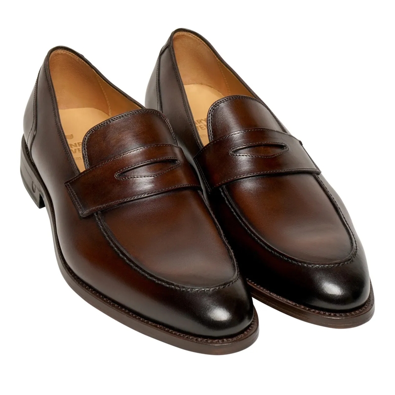 Henry Stevens Monkstraps Loafer Marshall PL dunkel-braun(Image 2)