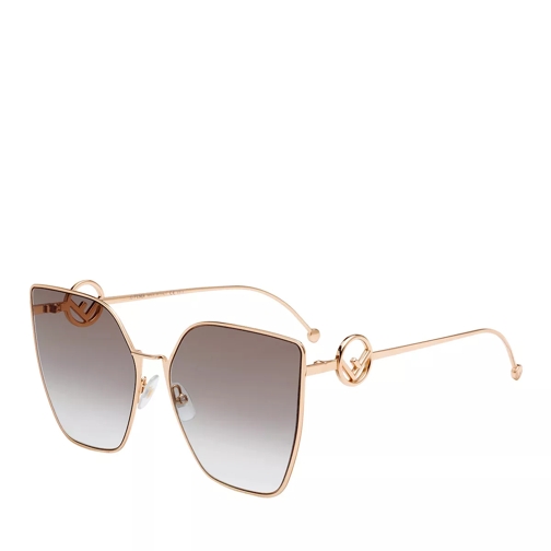 Fendi FF 0323/S Gold Copp Sunglasses