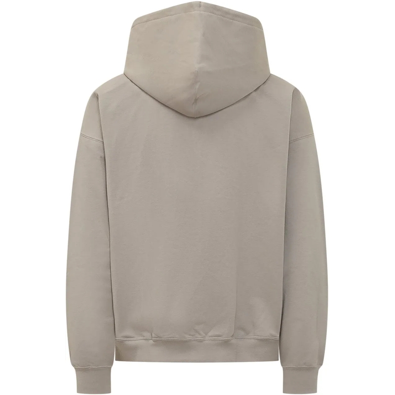 Y-3  Felpa con Cappuccio con Zip taupe(Image 2)