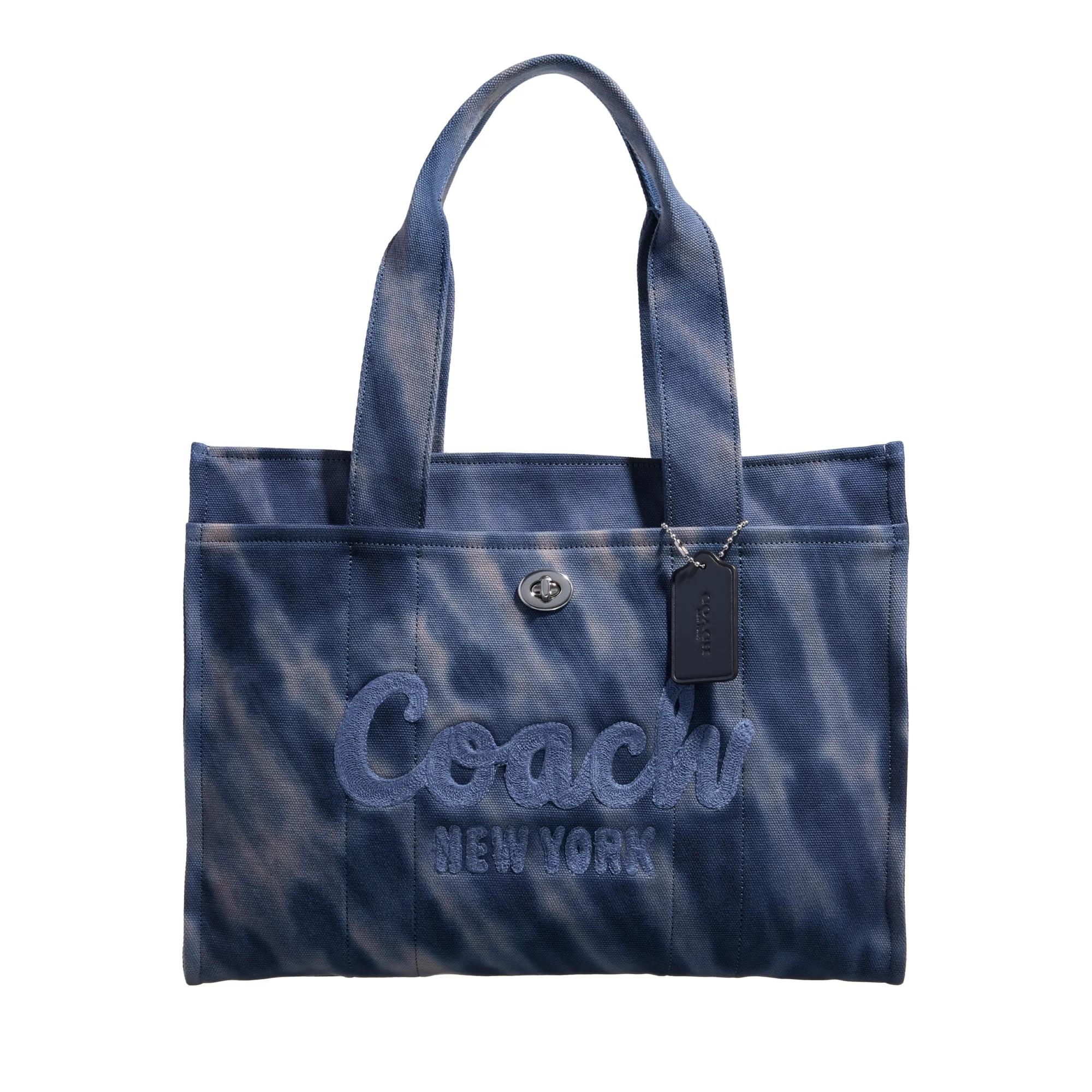 Coach Tote - Tie-Dye Cargo Tote 42 - Gr. unisize - in Blau - für Damen