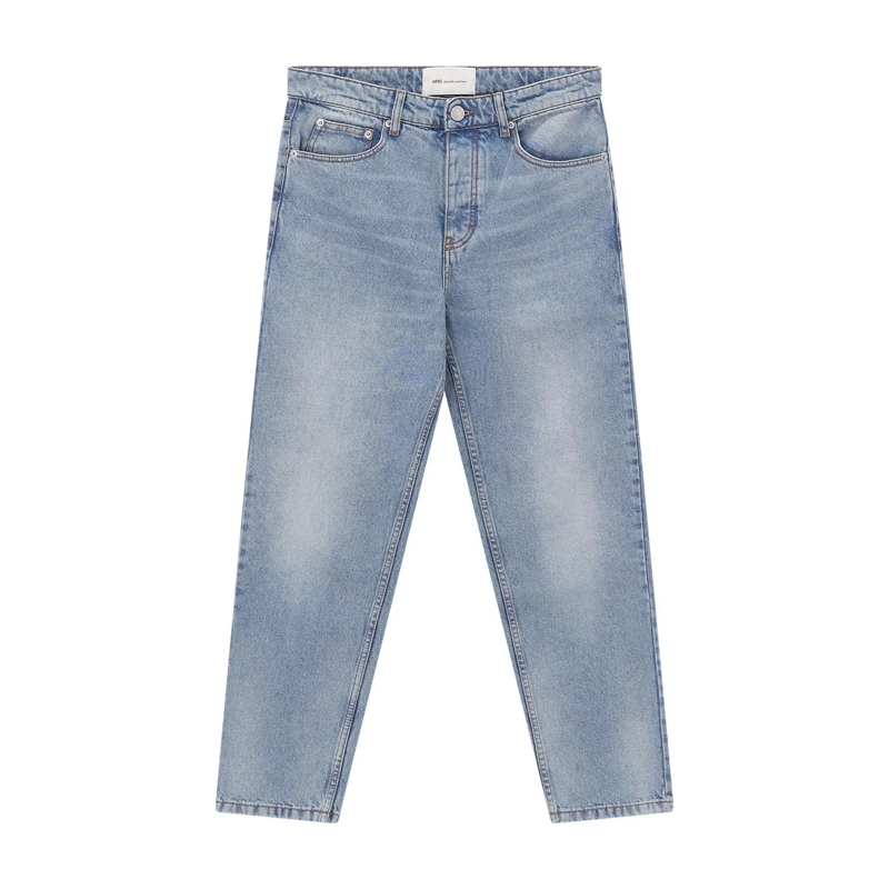 AMI Paris Jeans jean a coupe fuselee blau